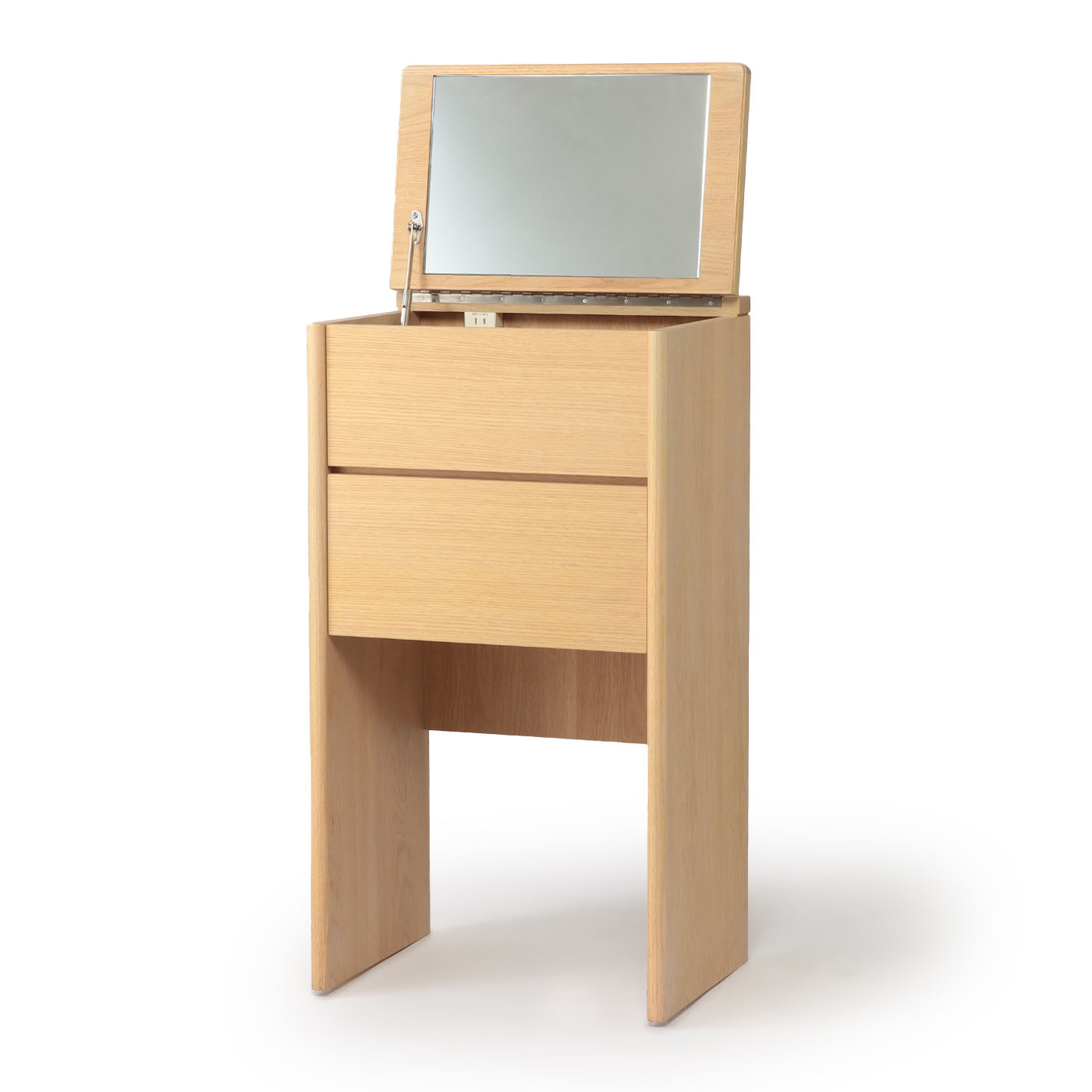 ①【机本体】ATLANTA デスクビューロドレッサ(②引き出し③椅子、出品中) 伸縮＆スライド デスクトレー タワー ホワイト｜リビング用品