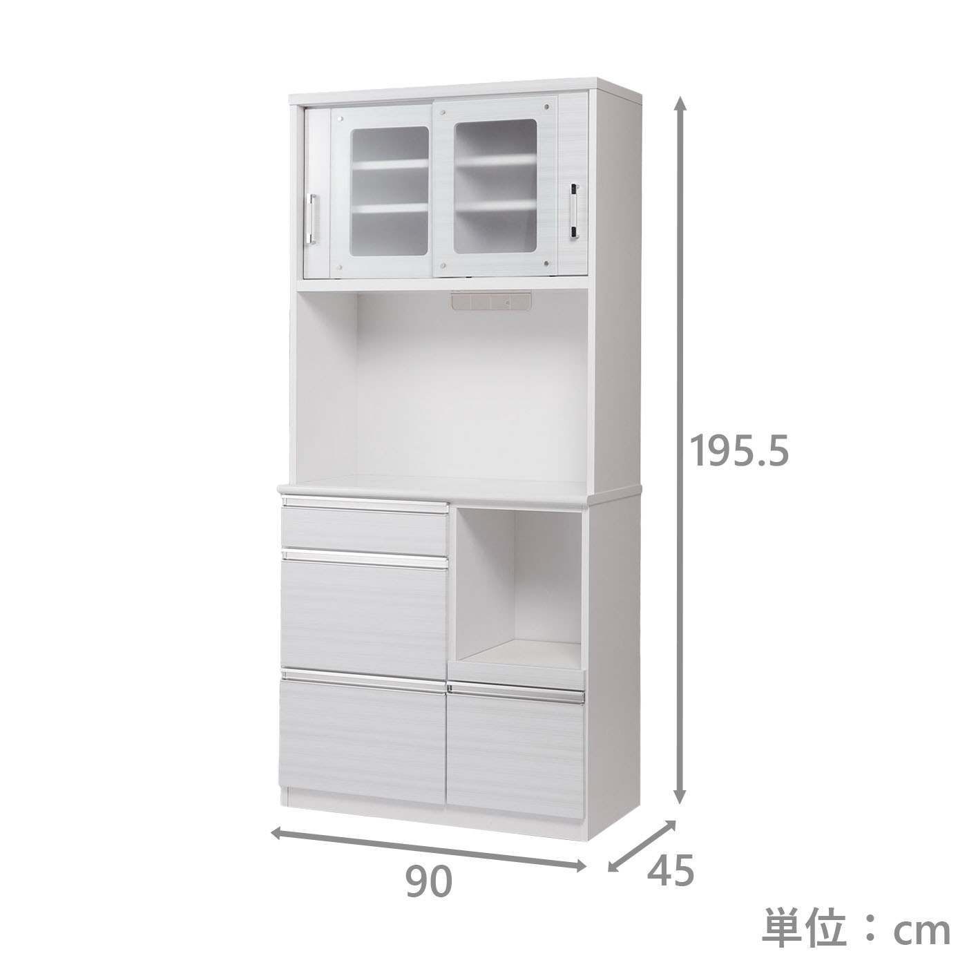 オープンボード　パスタ090OP　WH