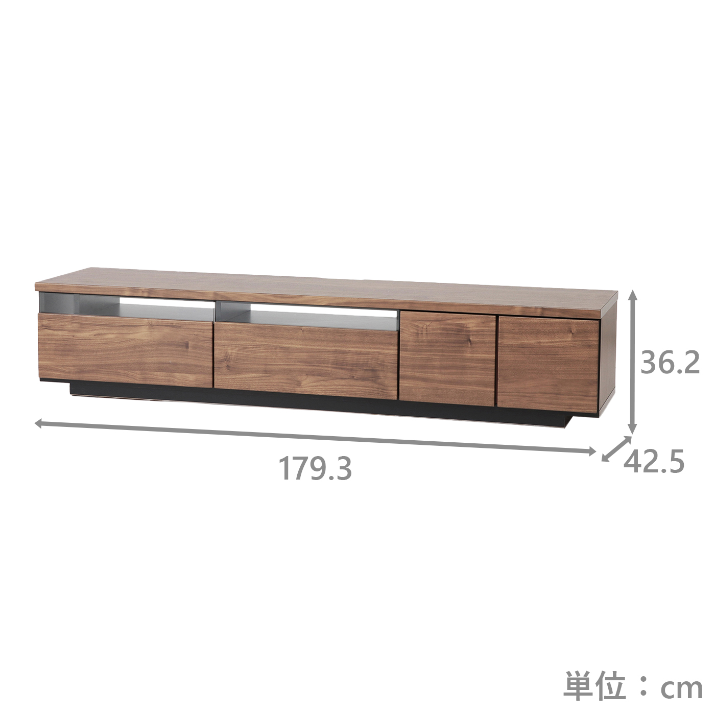 TVボード　サマンサ180TV　BR