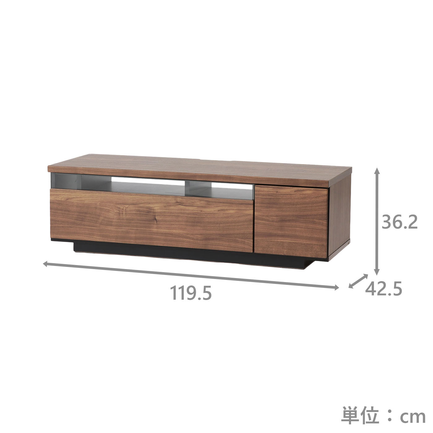 TVボード　サマンサ120TV　BR