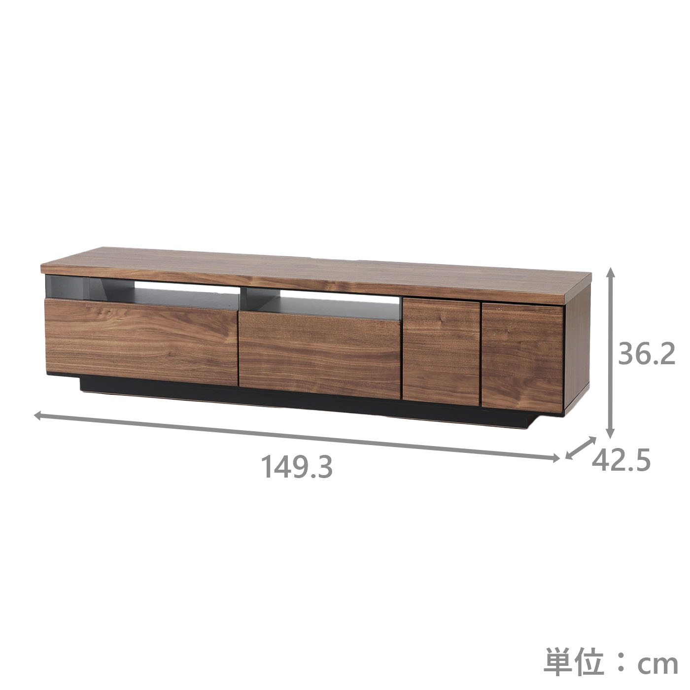 TVボード　サマンサ150TV　BR