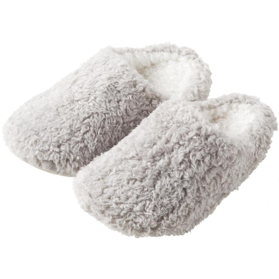 スリッパ　べアチャールストンM　外LGY/内WH