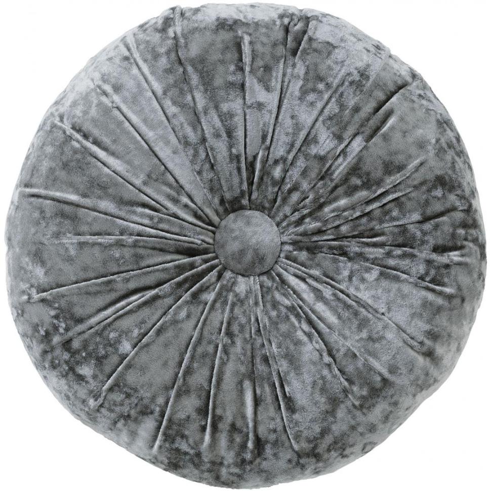 ラウンドクッション　ブリル　GY(40丸)