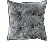 シートクッション　ブリル　GY(43×43)