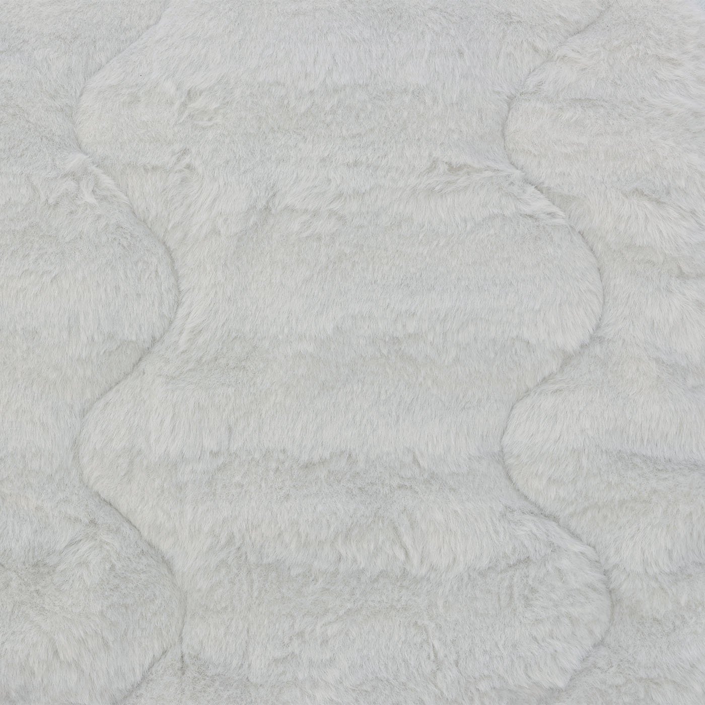 枕パッド　フリュルW暖か　LGY(43×50)