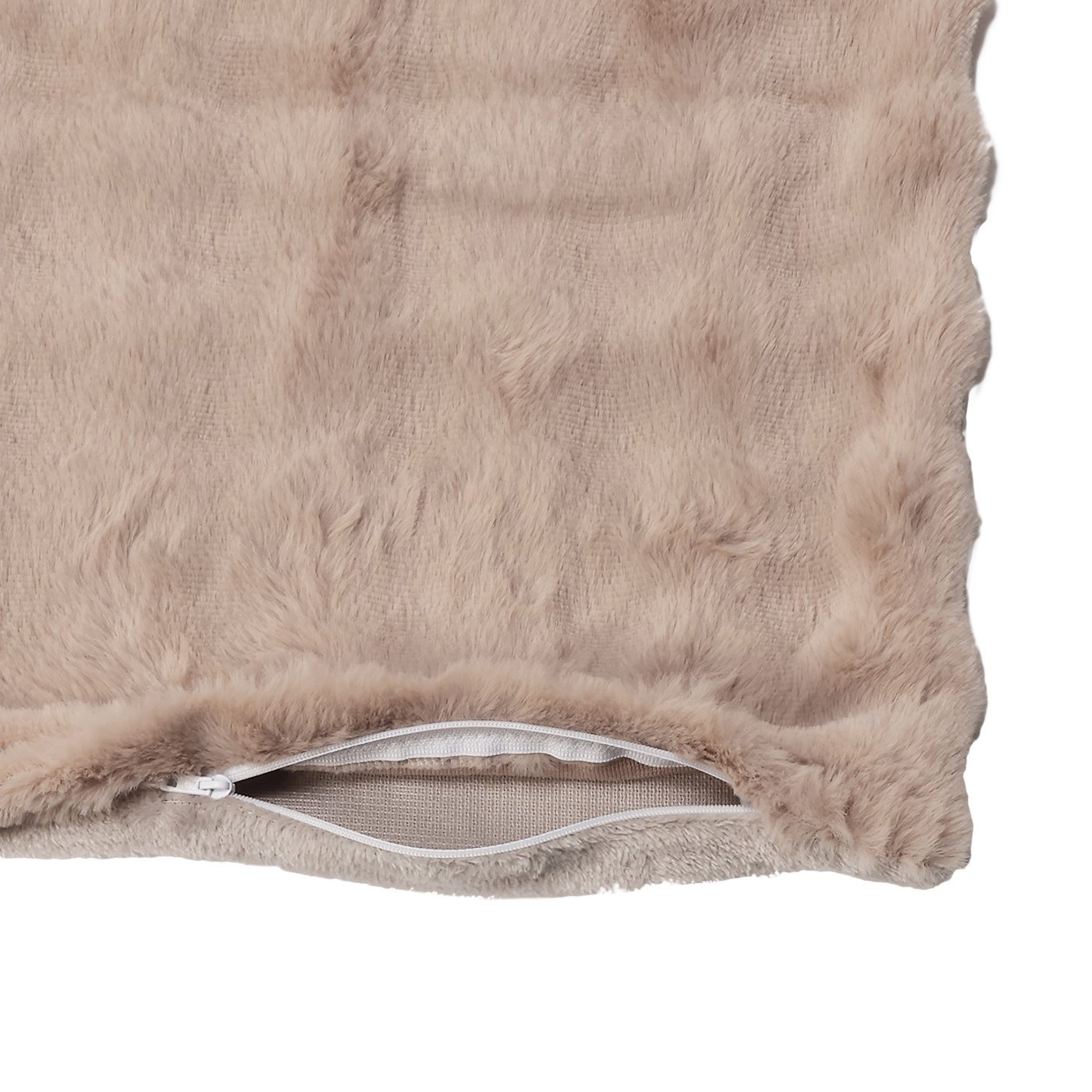 毛布兼用暖か掛カバー　シングルロング　フリュルW　BE