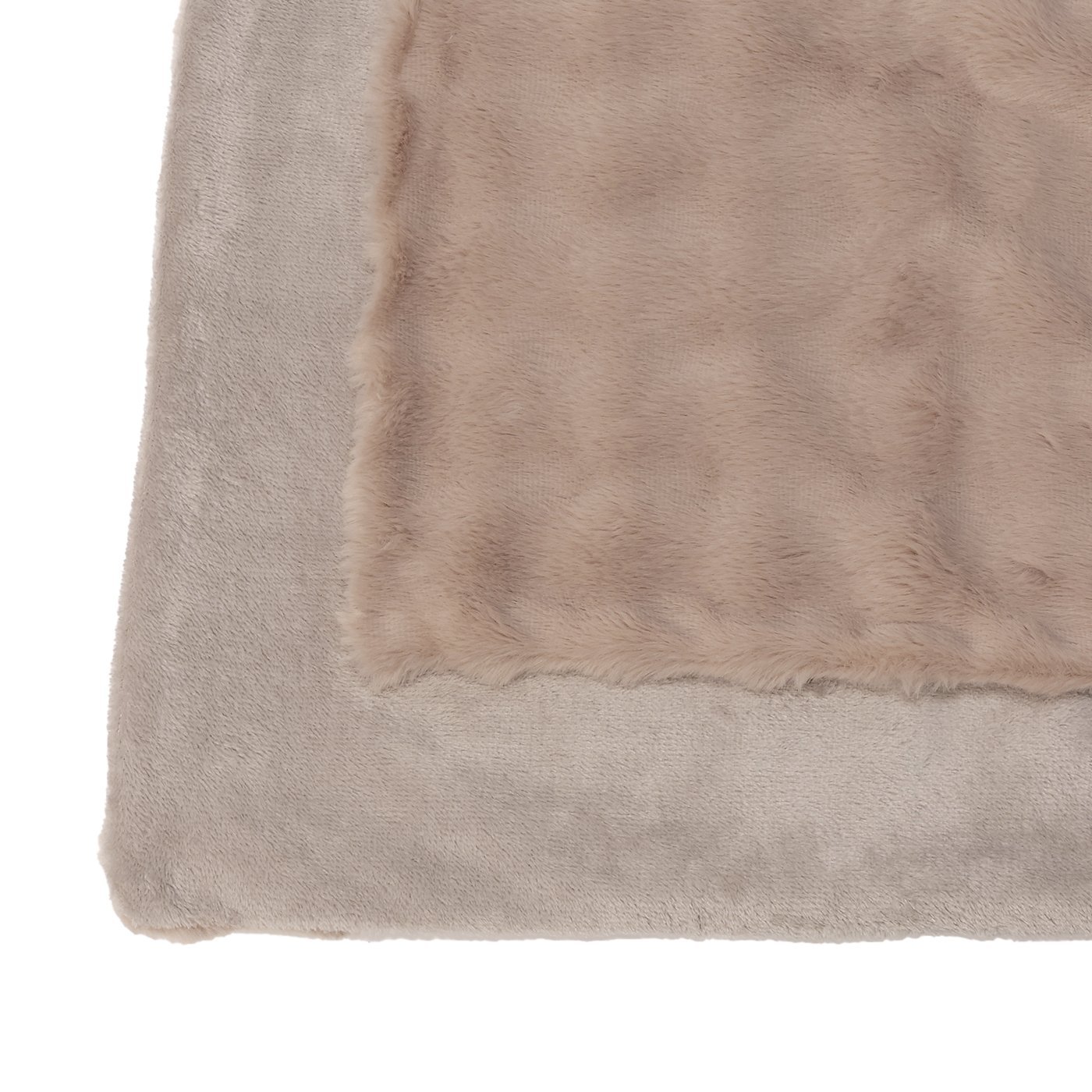 毛布兼用暖か掛カバー　シングルロング　フリュルW　BE