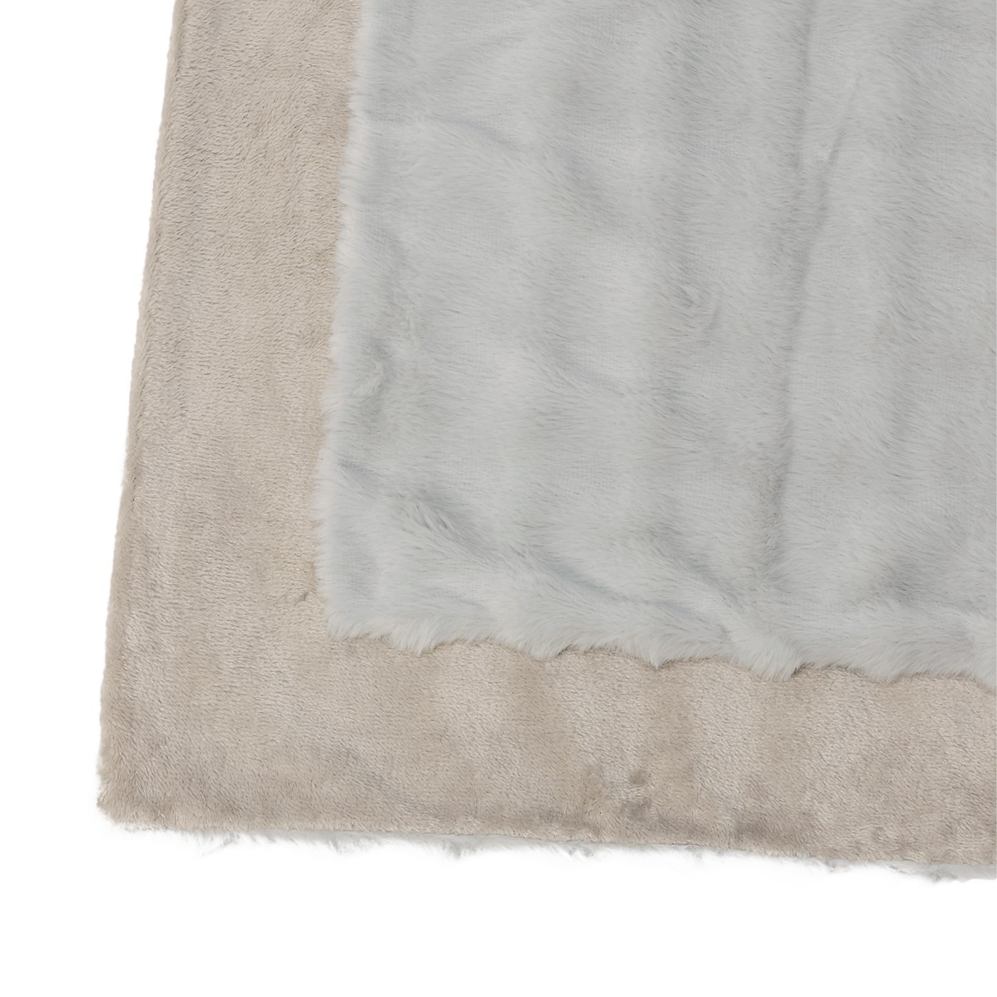 毛布兼用暖か掛カバー　シングルロング　フリュルW　LGY