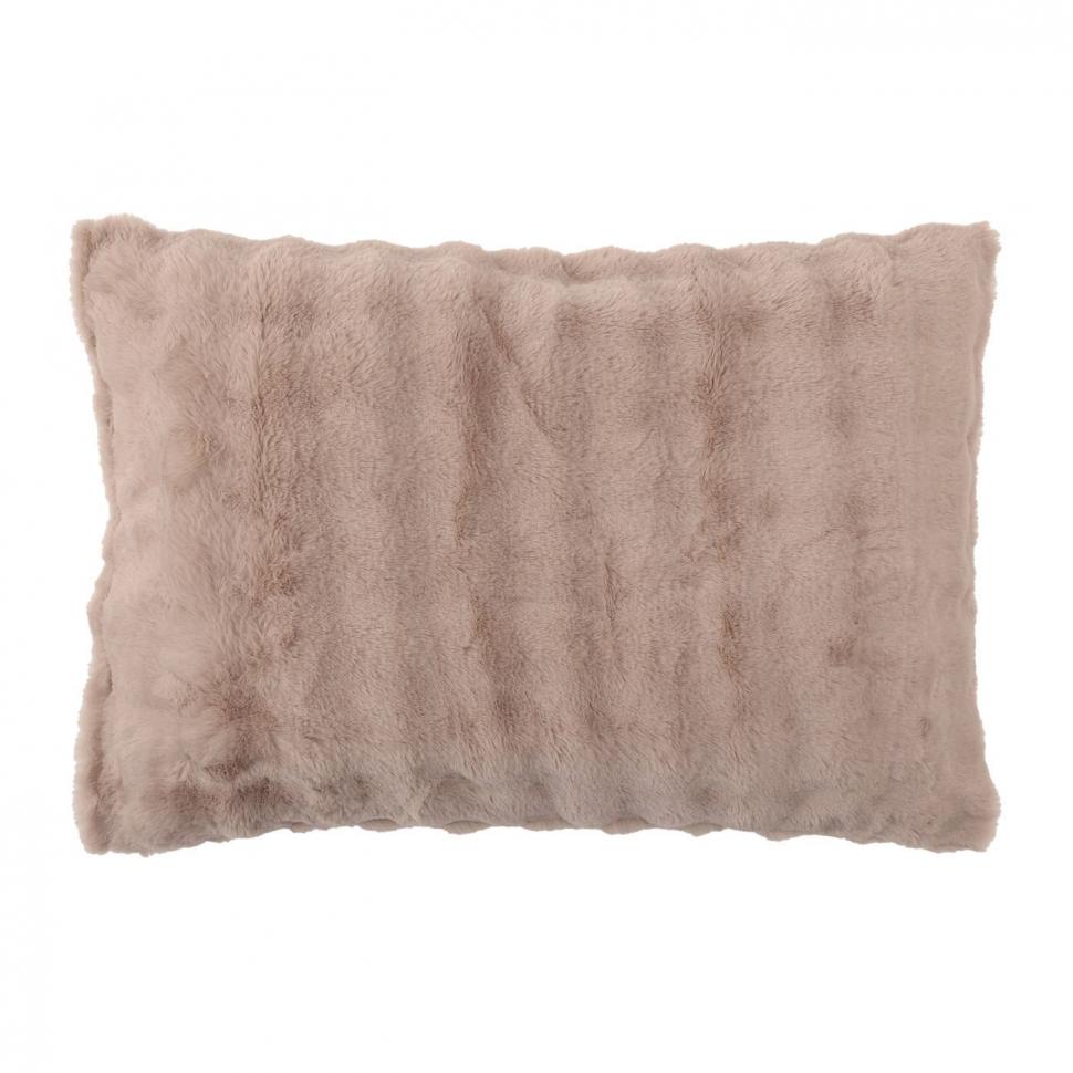 枕カバー　フリュルW暖か　BE(43×63)