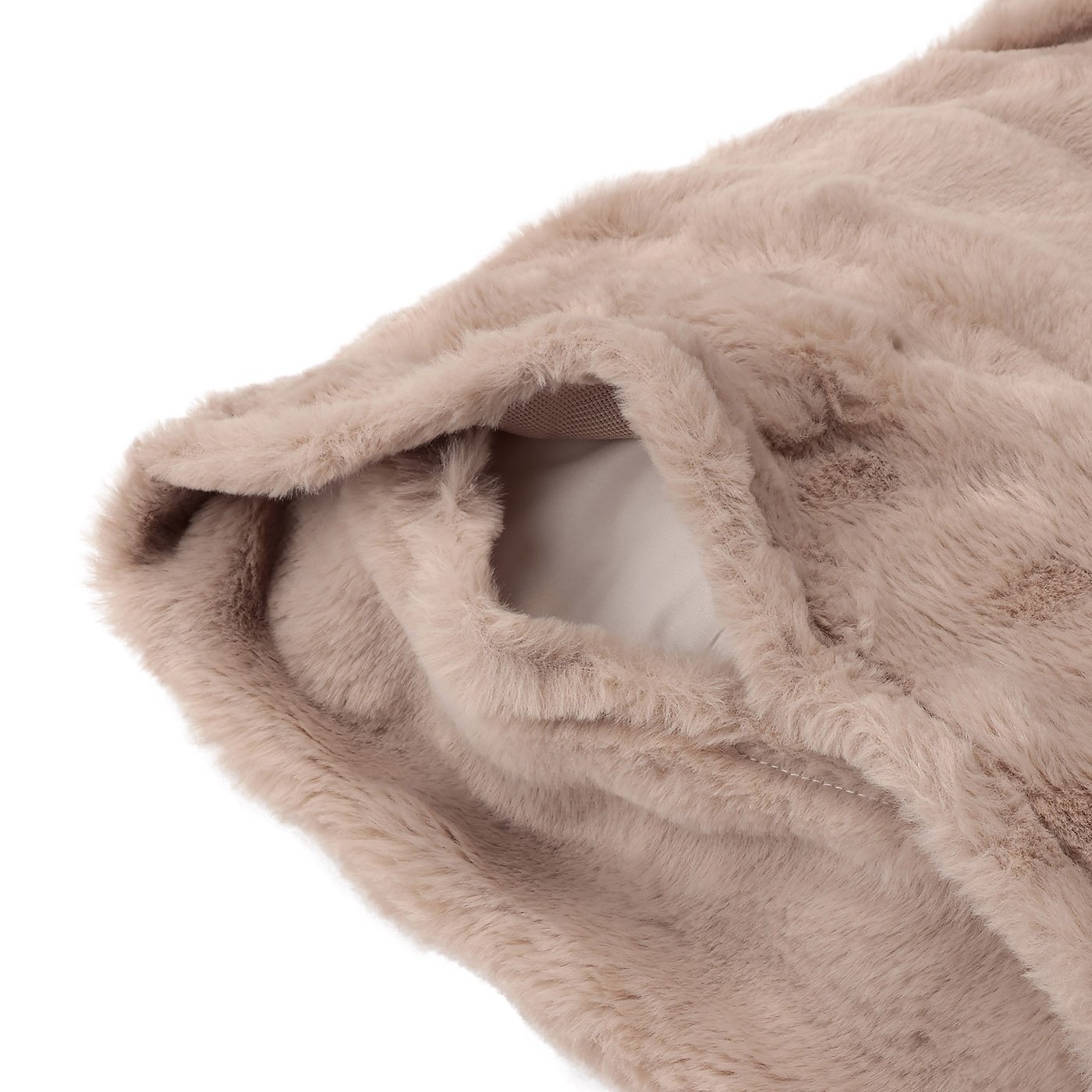 枕カバー　フリュルW暖か　BE(43×63)