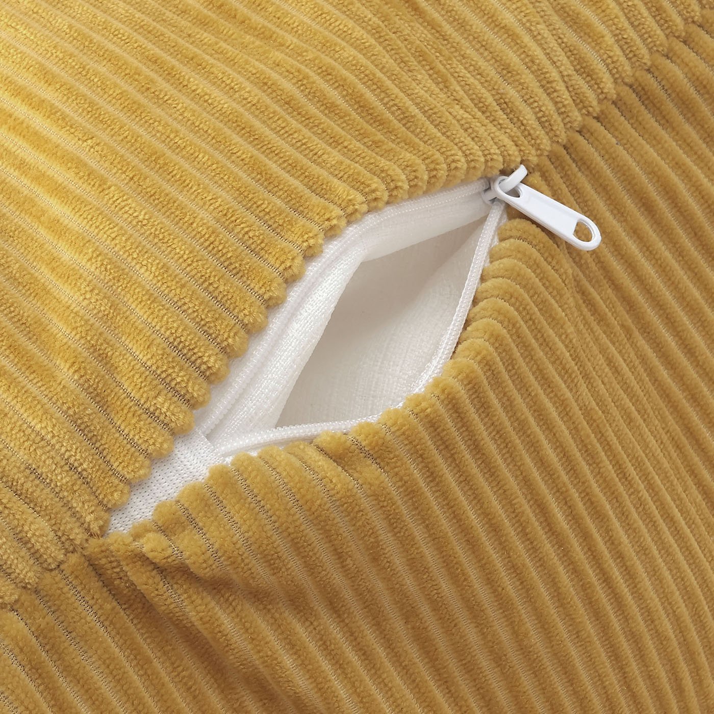 ビーズクッション　コデロS暖か　YE(55×25×30)