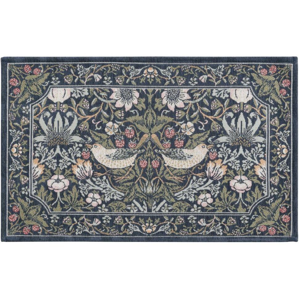 アクセントマット　V&Aいちご泥棒　(70×120)