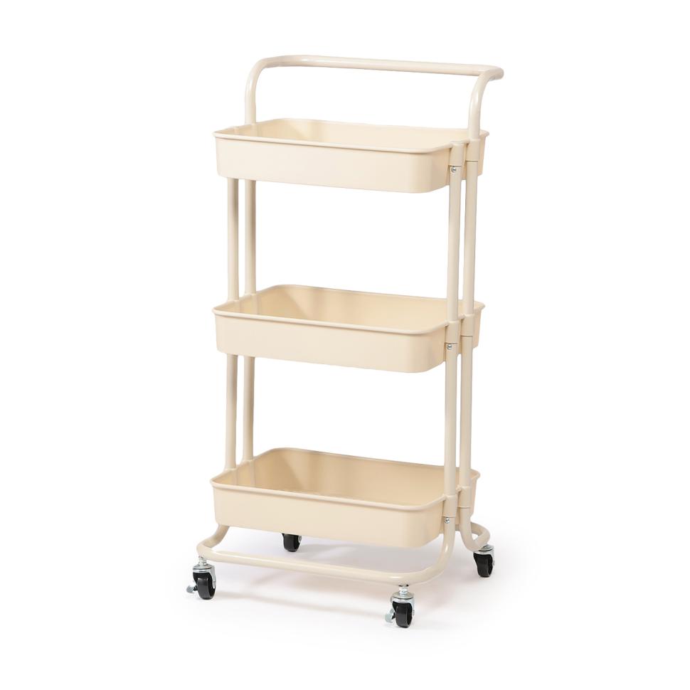 3段キャスターワゴン　Nプラント　LBE