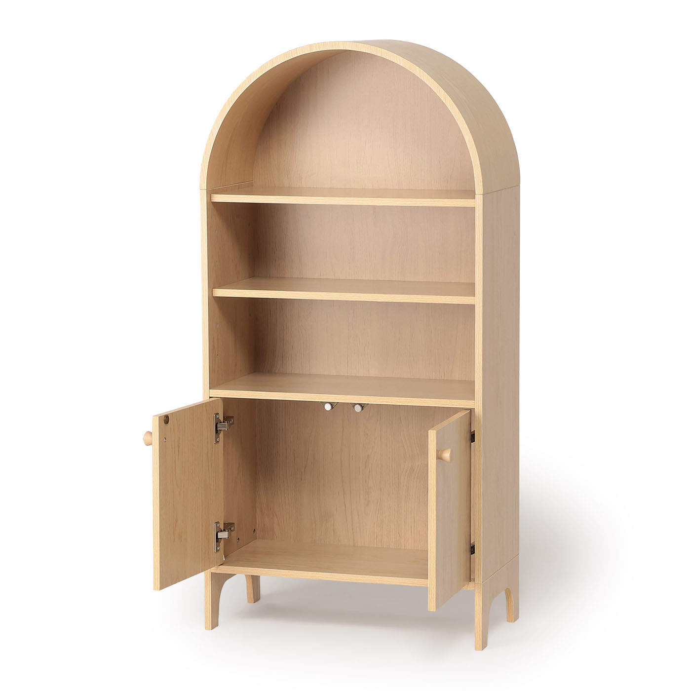 木扉付ウッドキャビネット　NSマリベル60DO