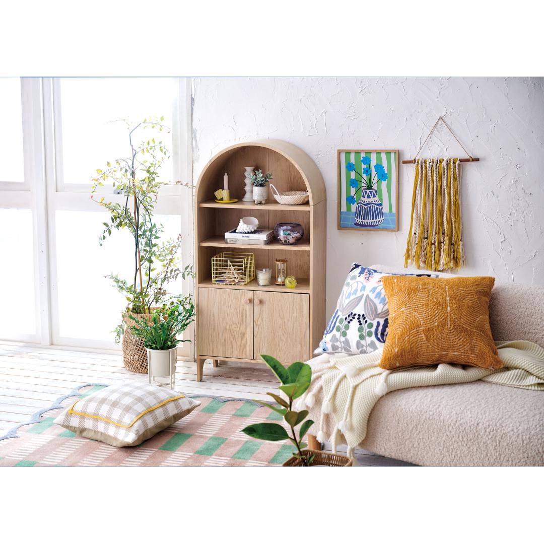 木扉付ウッドキャビネット NSマリベル60DO | TWO-ONE STYLEネット