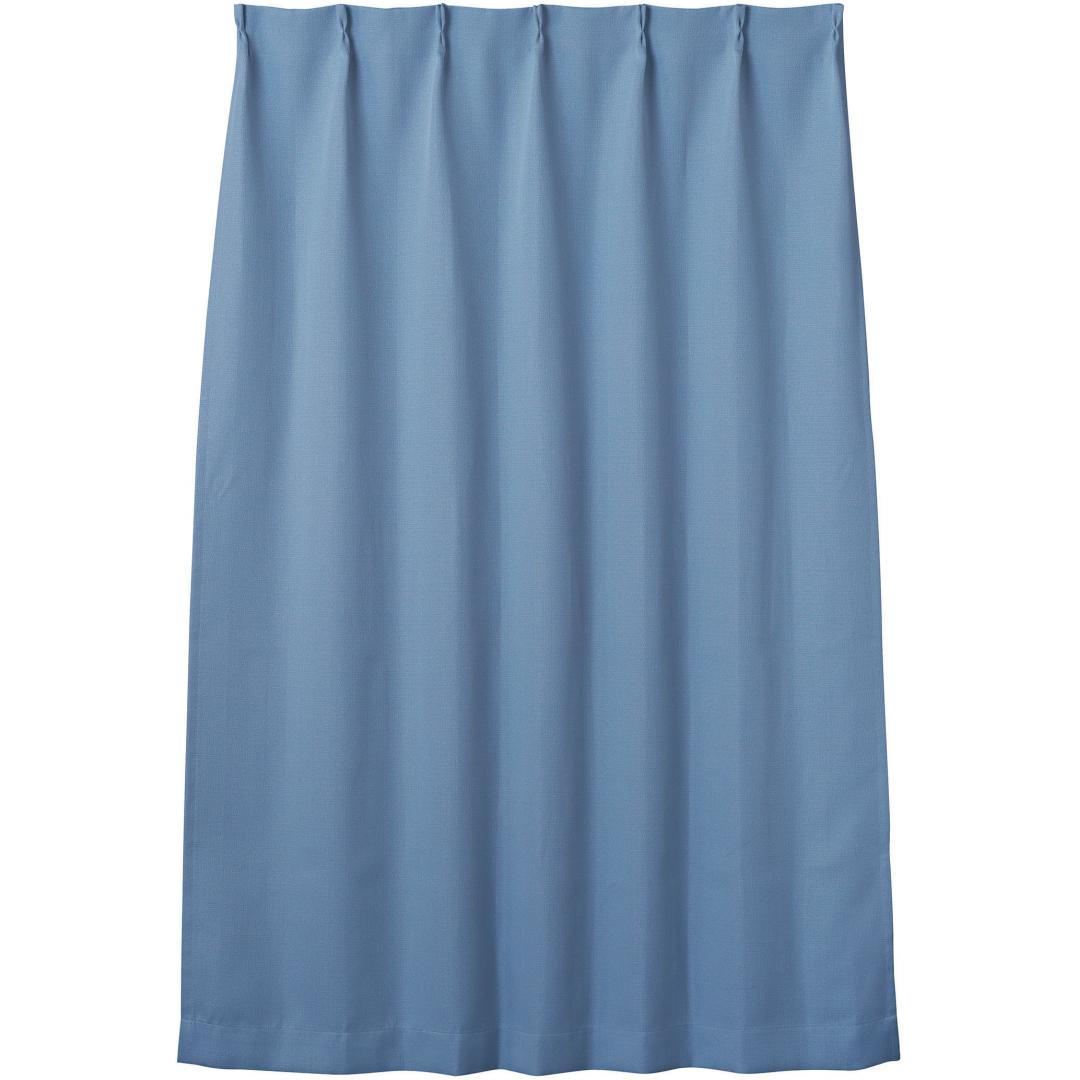 厚地カーテン　カーム　100×178　2枚組　NV