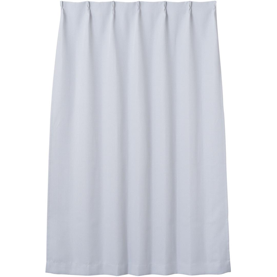 厚地カーテン　カーム　100×178　2枚組　WH