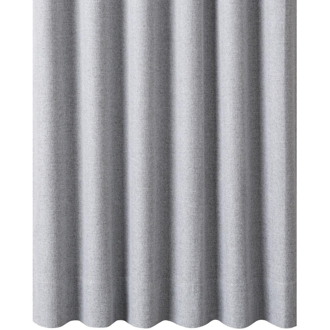 厚地カーテン　ユニバ　100×178　2枚組　GY