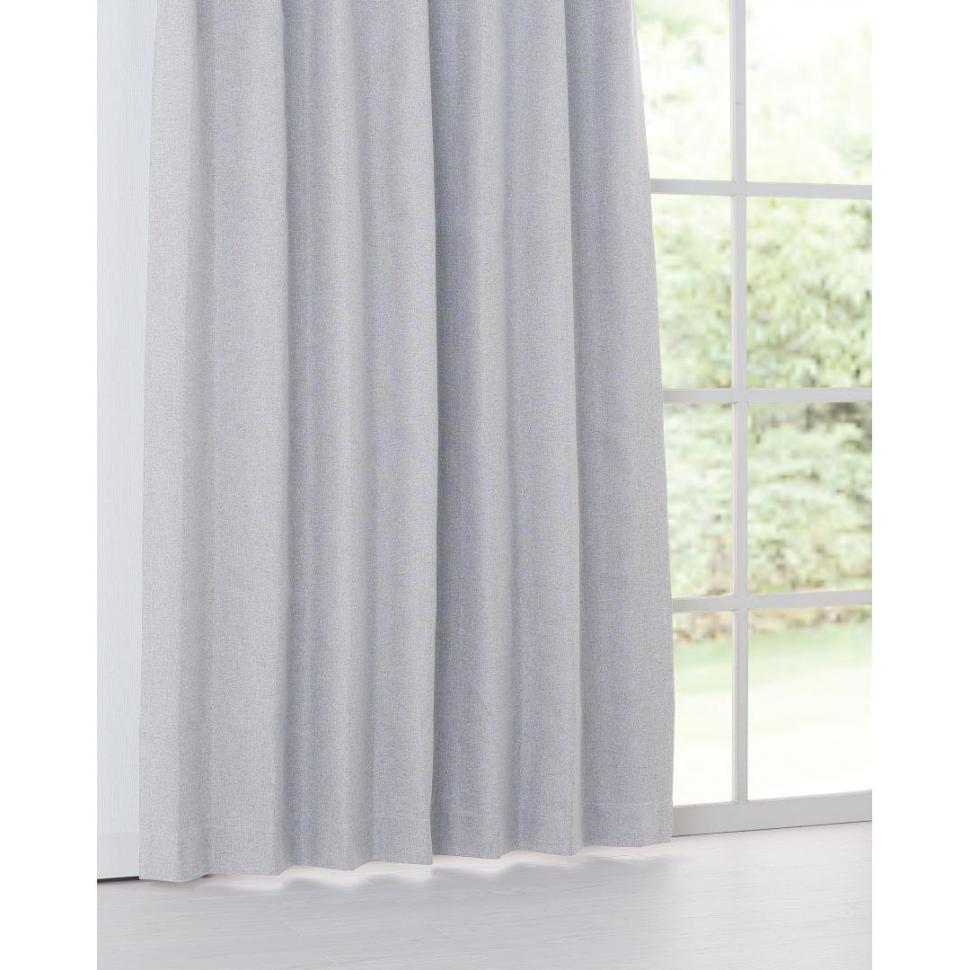 厚地カーテン　ユニバ　100×178　2枚組　WH