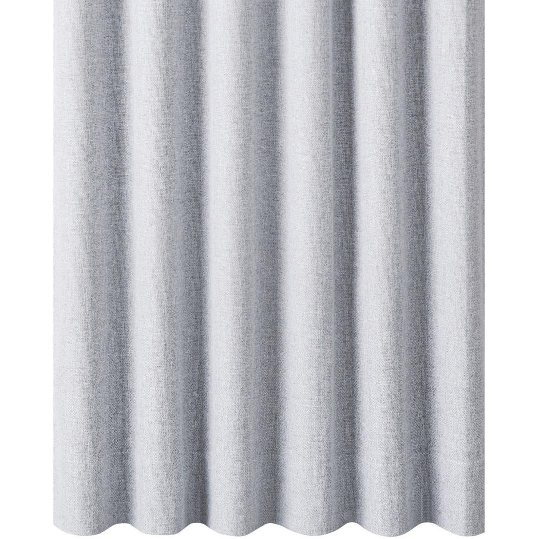 厚地カーテン　ユニバ　100×178　2枚組　WH