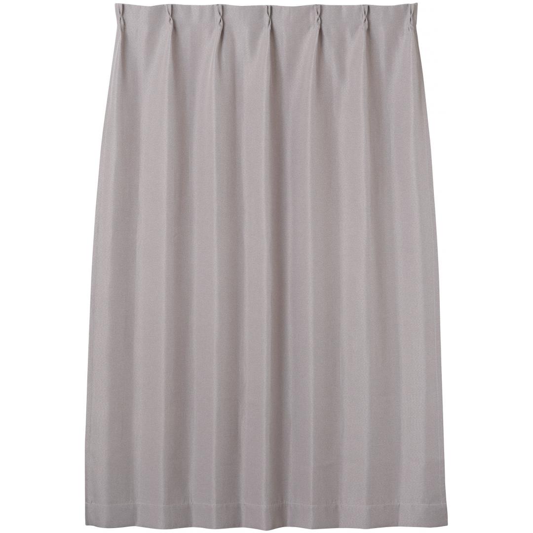 厚地カーテン　カトル　100×178　2枚組　BE