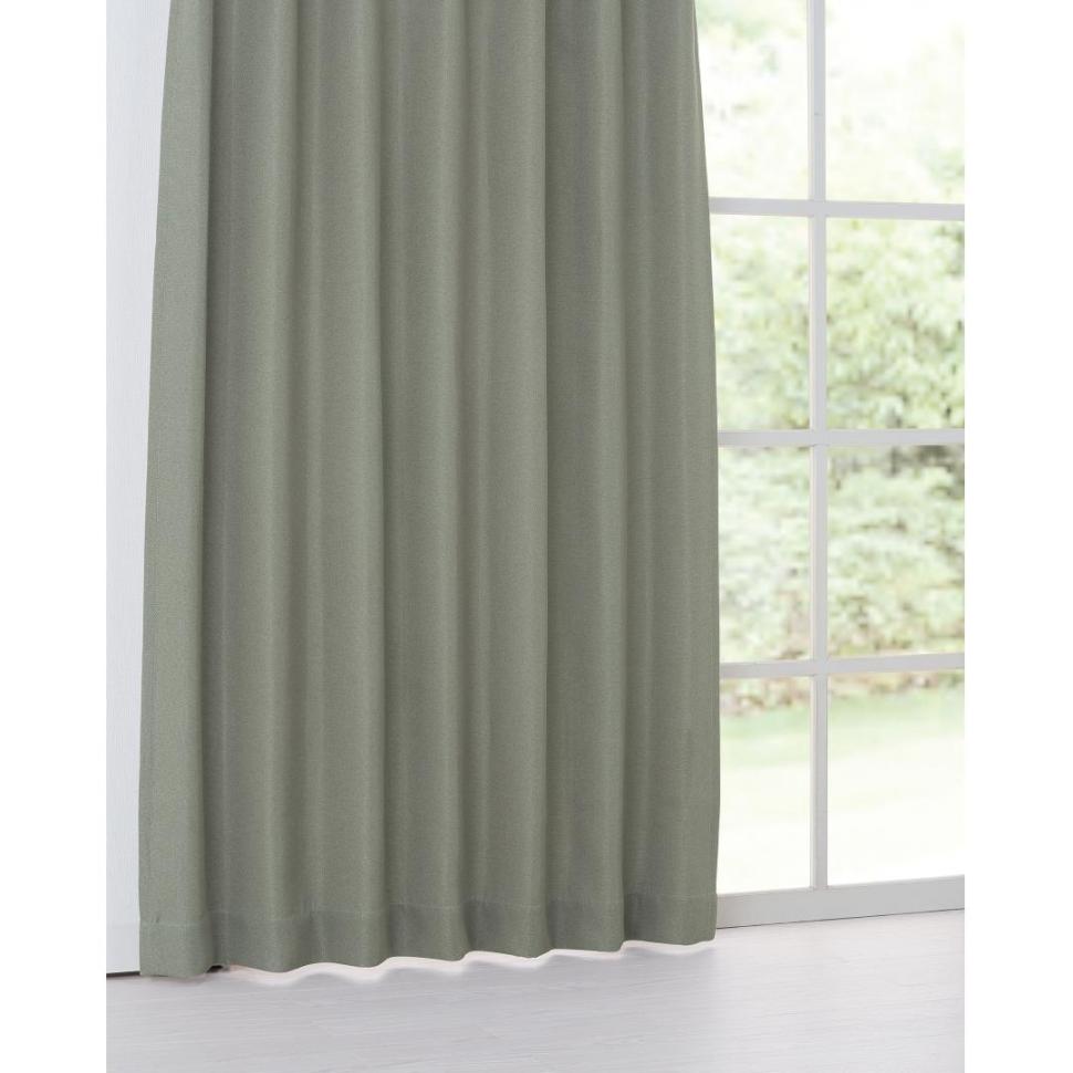 厚地カーテン　カトル　100×178　2枚組　GR