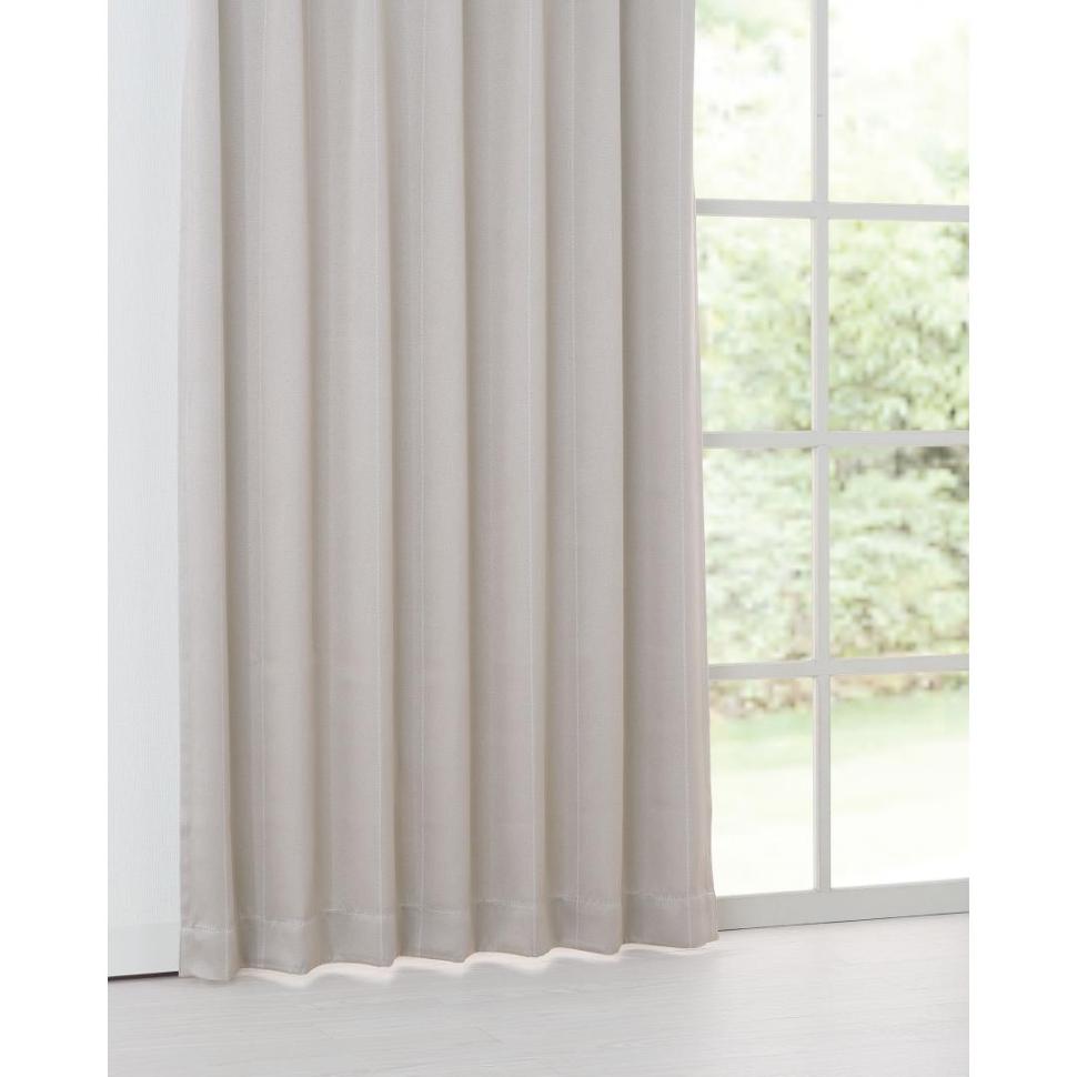 厚地カーテン　トリア　100×178　2枚組　BE