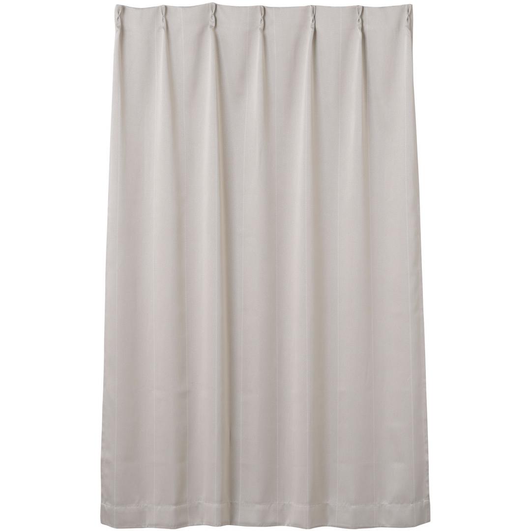 厚地カーテン　トリア　100×178　2枚組　BE