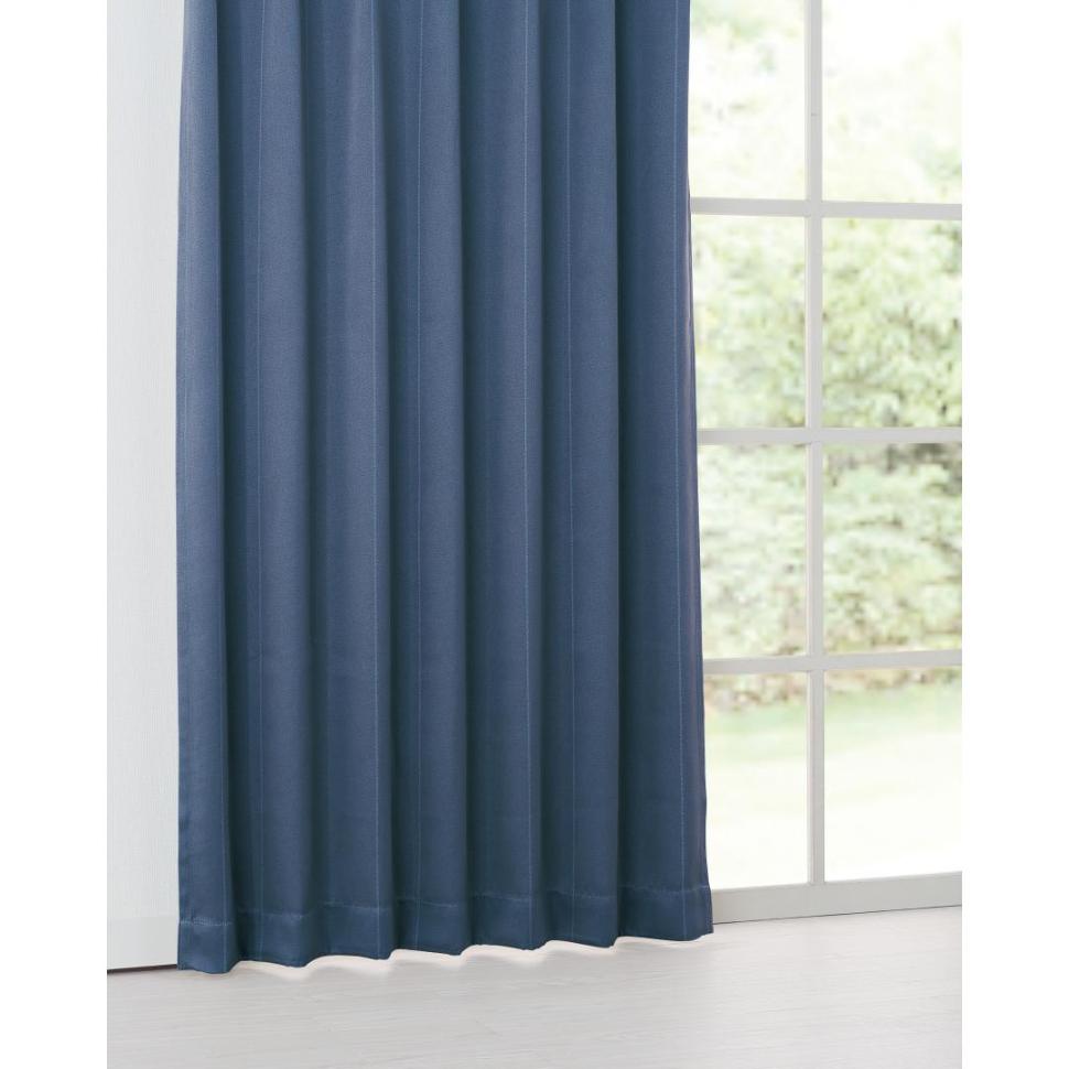 厚地カーテン　トリア　100×178　2枚組　NV