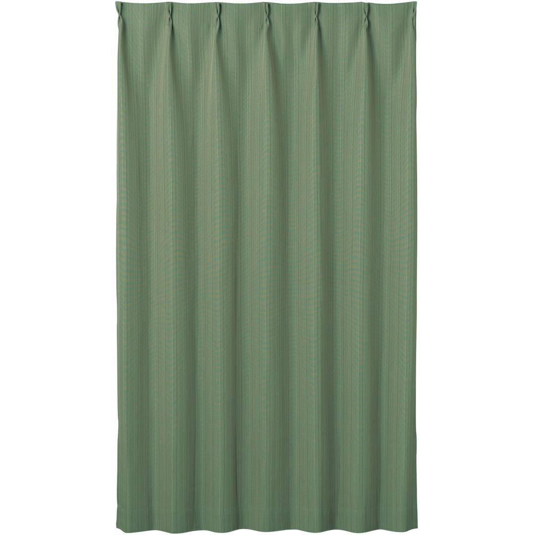 厚地カーテン　トリア　100×178　2枚組　GR