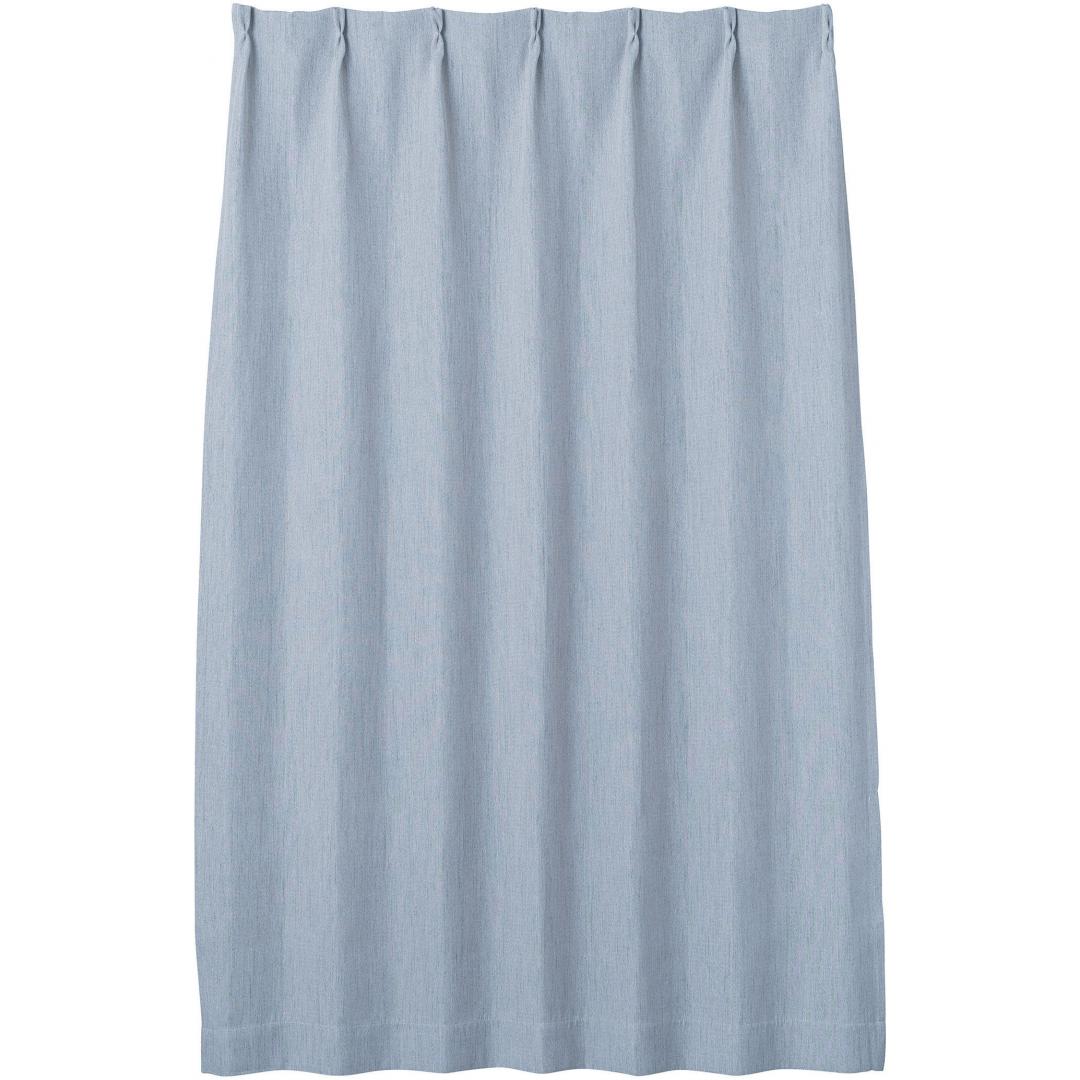 厚地カーテン　ペンテ　100×178　2枚組　BL