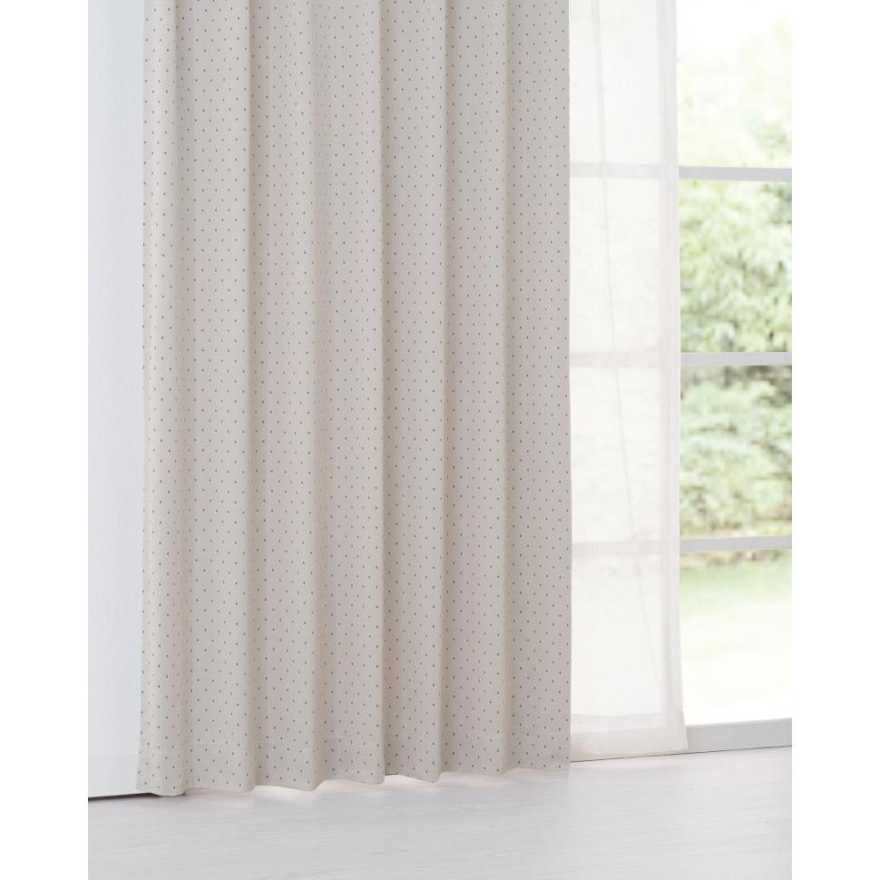 厚地カーテン+レース　スミカ　100×178　4枚組　BE