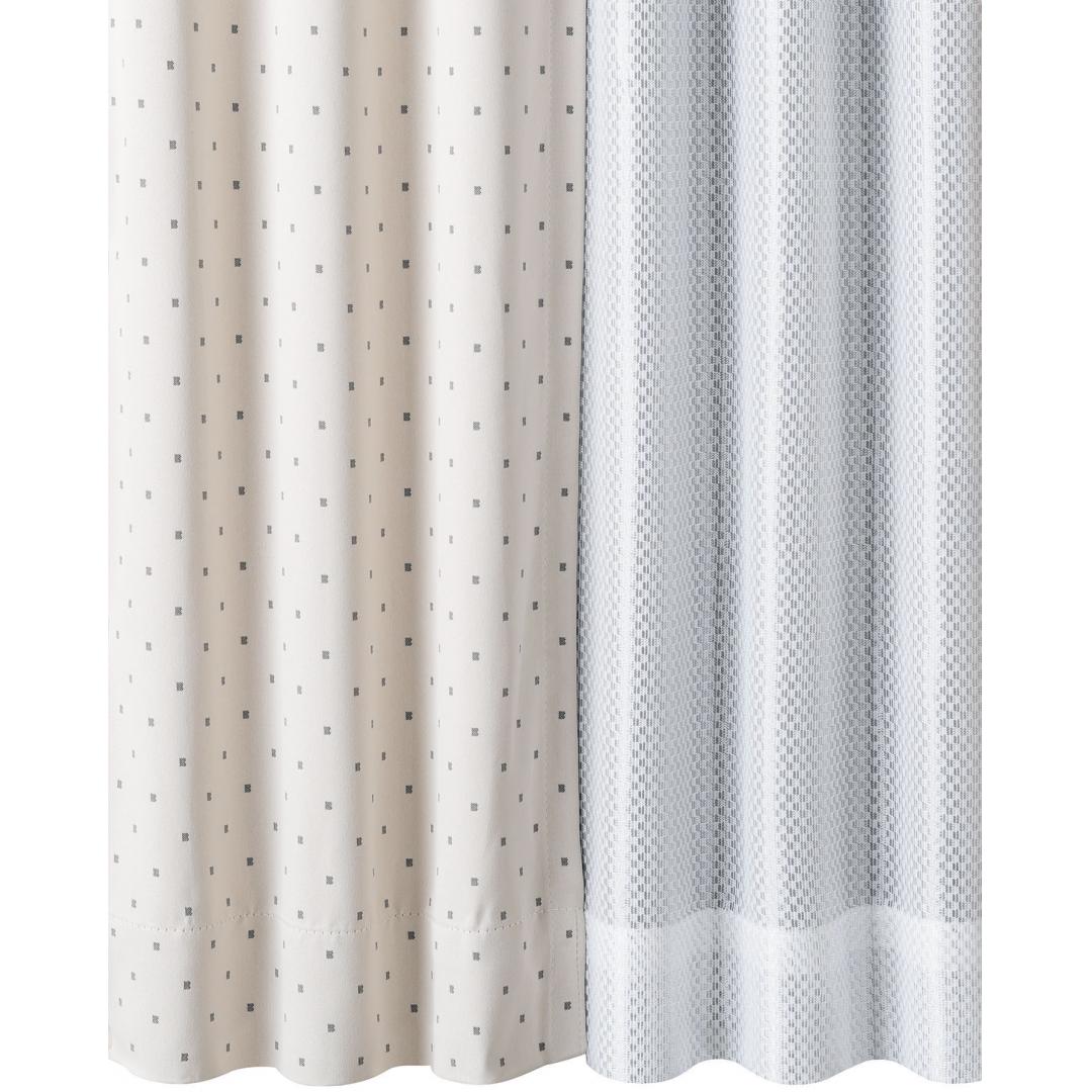 厚地カーテン+レース　スミカ　100×178　4枚組　BE