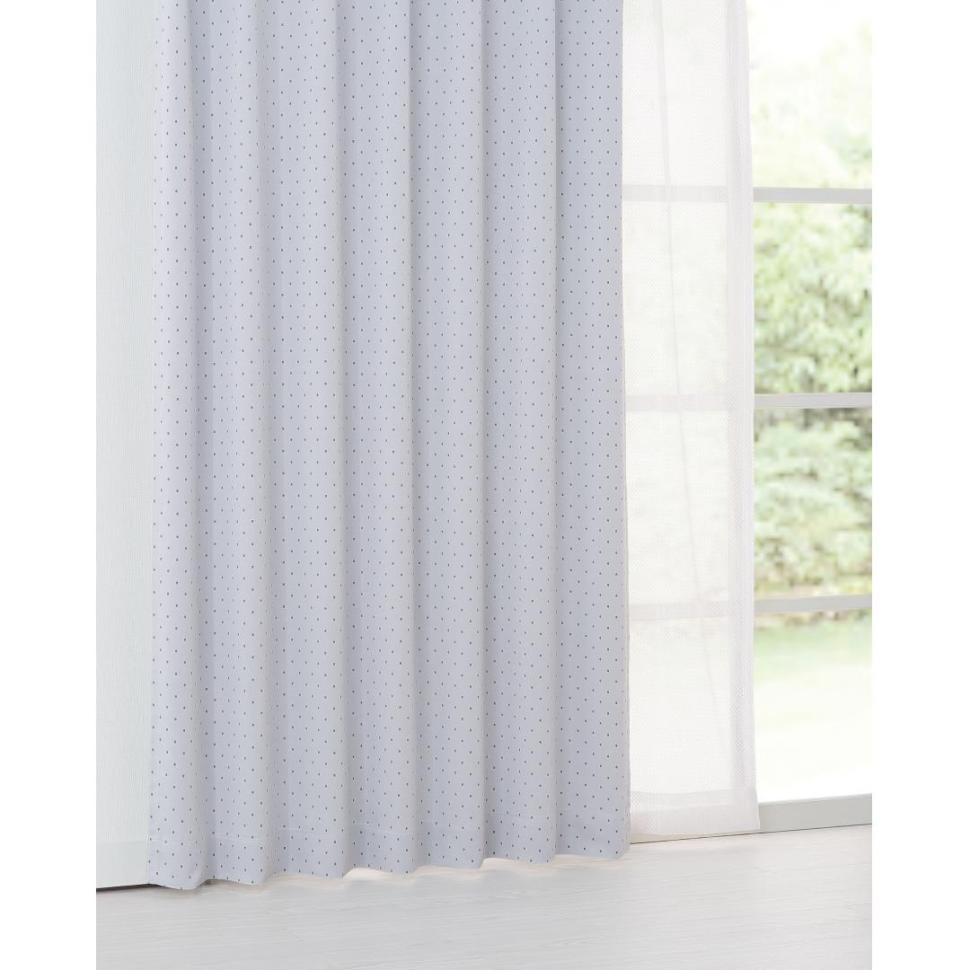 厚地カーテン+レース　スミカ　100×178　4枚組　LGY