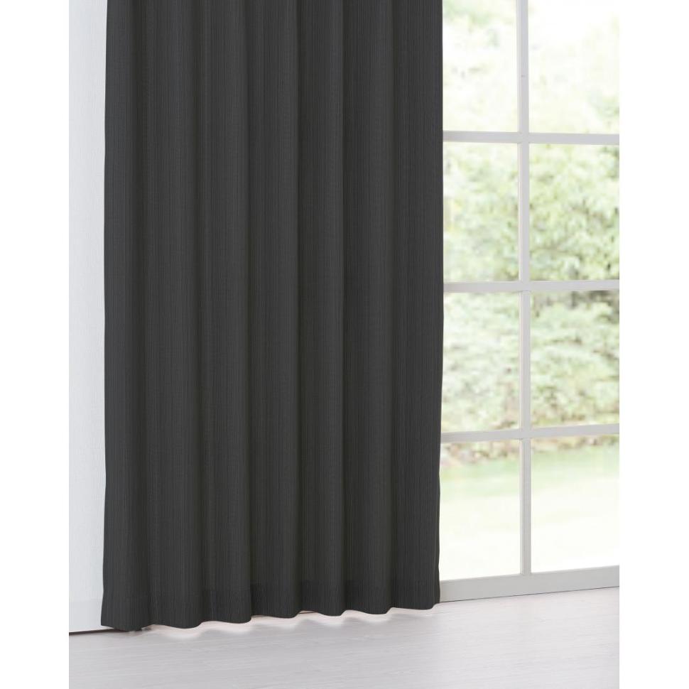 厚地カーテン　グレート　100×178　2枚組　BK
