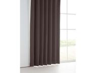 厚地カーテン　ユナイト　100×178　2枚組　BR