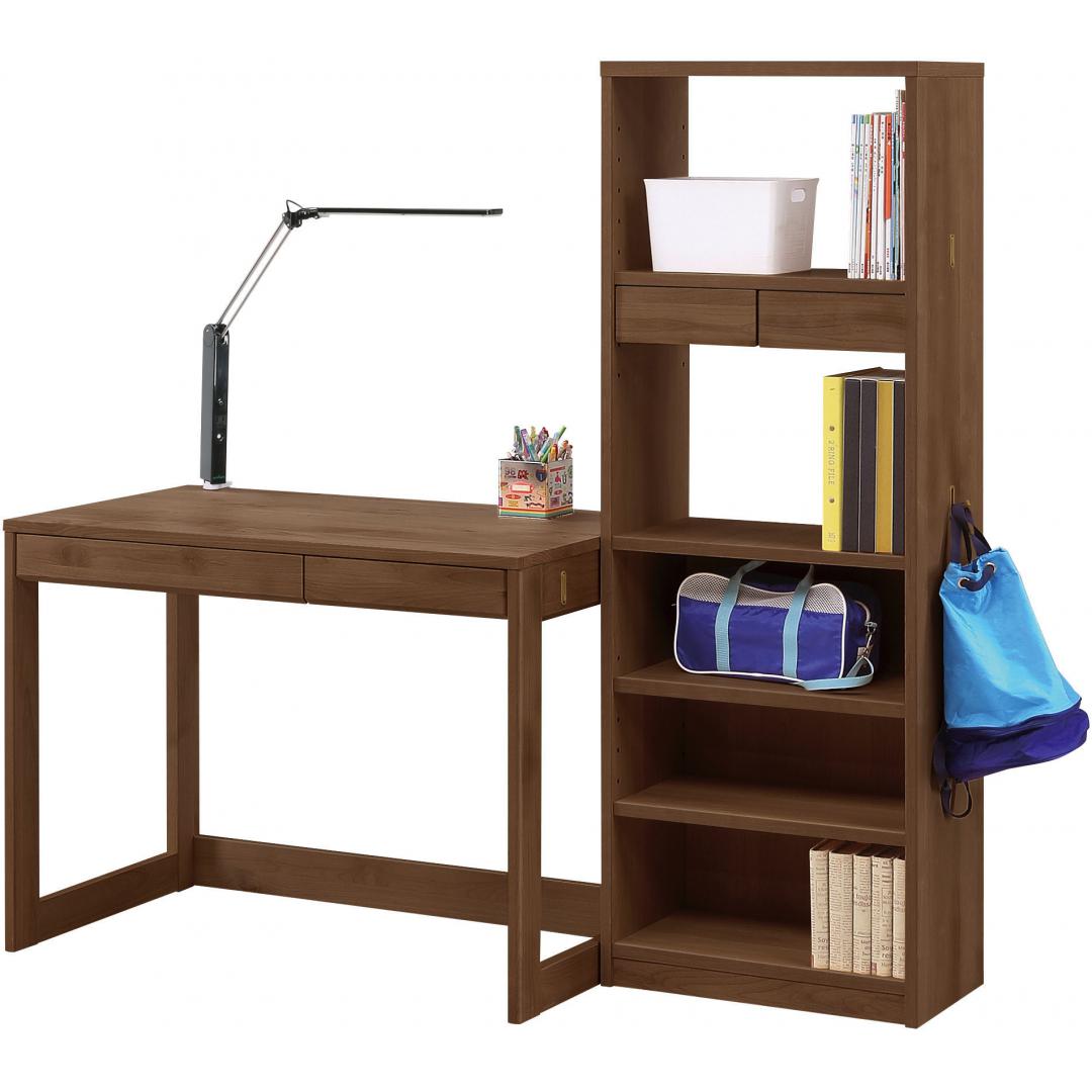 堀田木工所】システムデスク2点セット グロース100S WN(照明別売