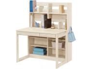 【堀田木工所】システムデスク2点セット　グロース100SB　WH(照明別売)