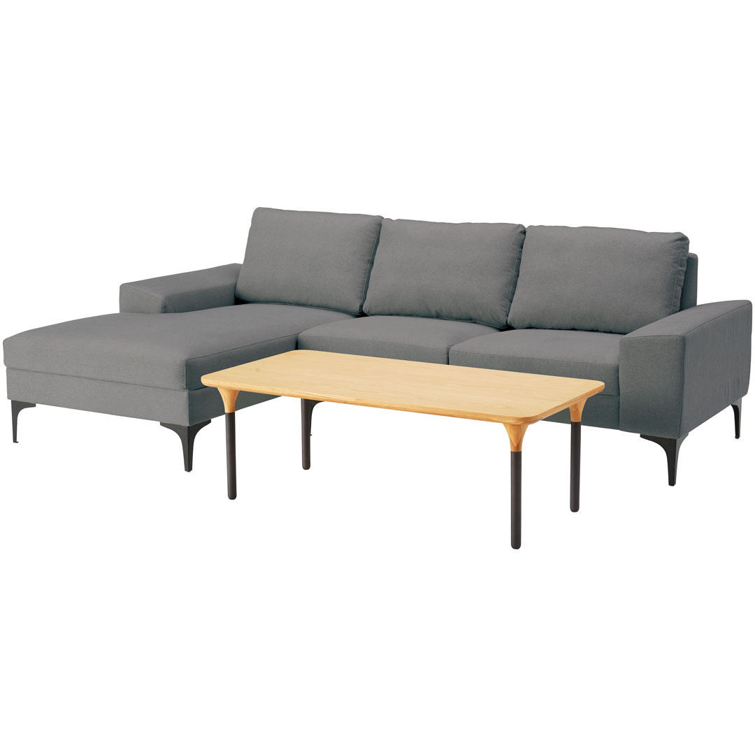 シェーズ2点セットソファ　NFラナースSL　#DGY