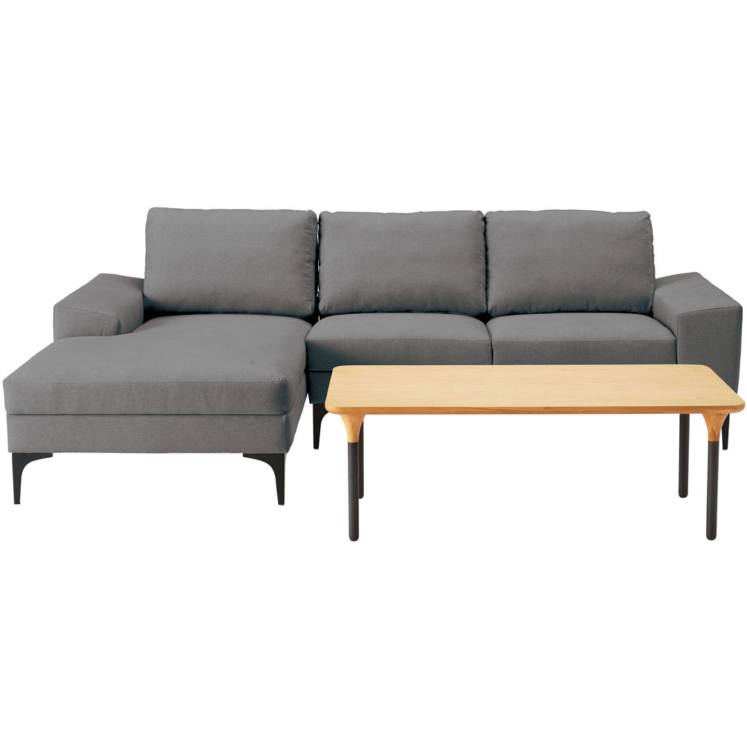 シェーズ2点セットソファ　NFラナースSL　#DGY