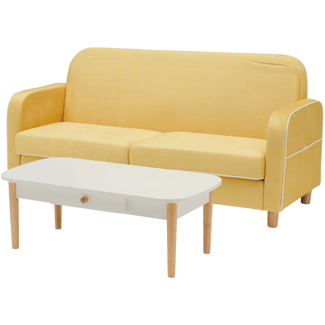 3Pソファ　マーコット#YE