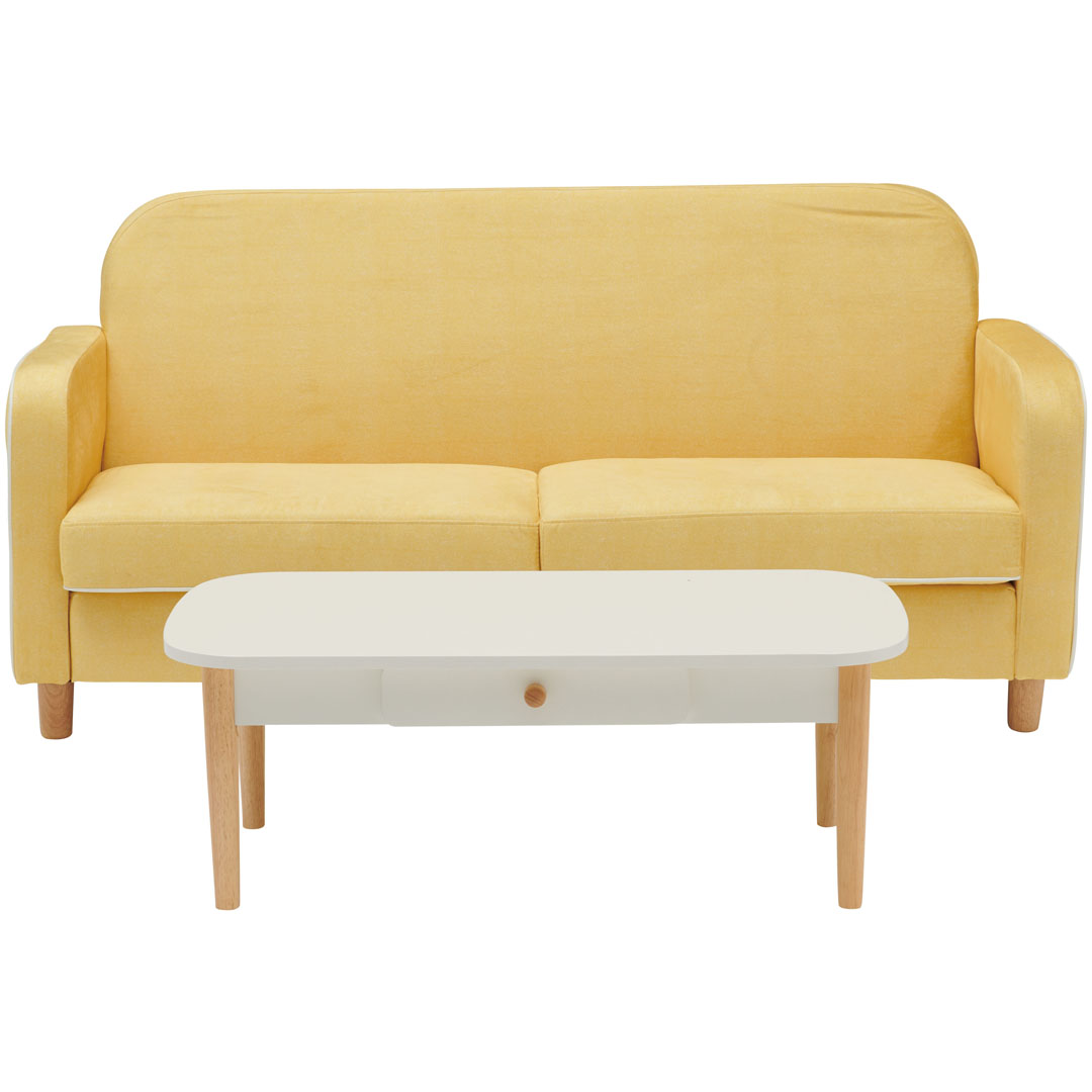 3Pソファ　マーコット#YE