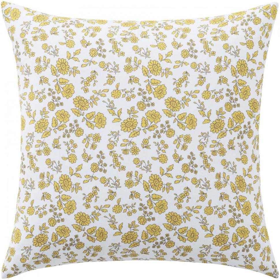 クッションカバー　カミーユ　#YE　(45×45)