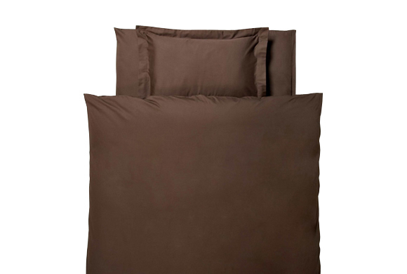 ベッドシーツ　セミダブル　DU‐01　ブラウン