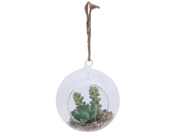 イミテーショングリーン ガラス多肉植物 Lグリーン Two One Styleネット