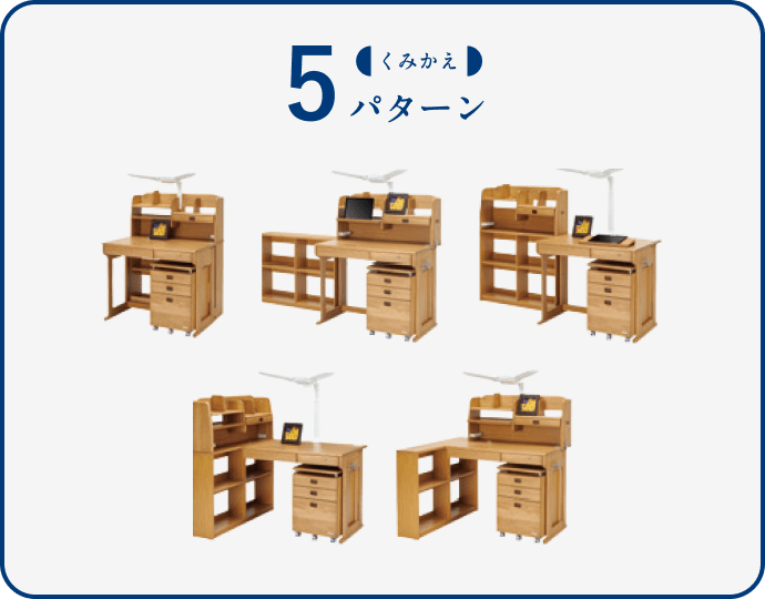 くみかえ5パターン