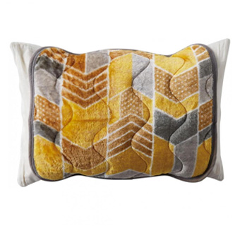 枕パッド　フレッチャ暖か イエロー