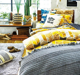 掛ふとんカバー　シングルロング　フレッチャ暖か　YE