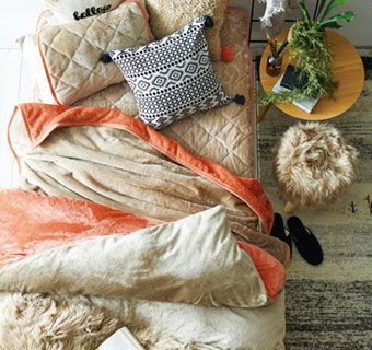 掛ふとんカバー　シングルロング　ベア暖か