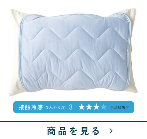 枕パッド　クールポイントEX　BL　(43×50)